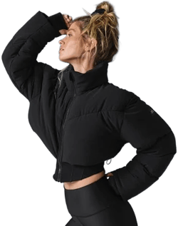 Alo Main Act Corset Puffer Jacket