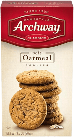Classic Soft Oatmeal Cookies, 9.5 Oz