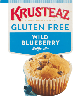 Krusteaz Gluten Free Blueberry Muffin Mix