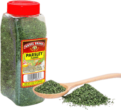 Angel Brand Parsley Flakes 2 oz Bottle – Premium Dried Parsley Seasoning for Cooking, Garnishing, and Flavoring – Fresh Taste and Vibrant Color. Parsley Flakes - 2 oz - Bottle