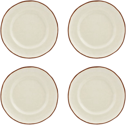 Bordallo Pinheiro Coconut Dessert Plates (Set of 4)