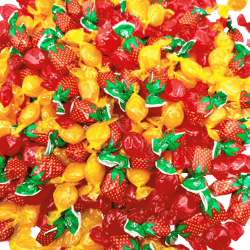 Hard Candy Assortment, Old Fashioned Mix - Butterscotch, Strawberry Filled Bon Bons, Cinnamon Discs - 1 Pound Bulk Hard Candy Individually Wrapped - Assorted Holiday Candy