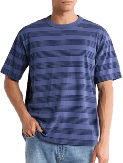 Abound Oversize Stripe Cotton T-Shirt