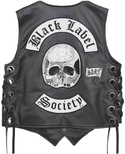 Zakk Wylde Black Label Society Leather Biker Jacket