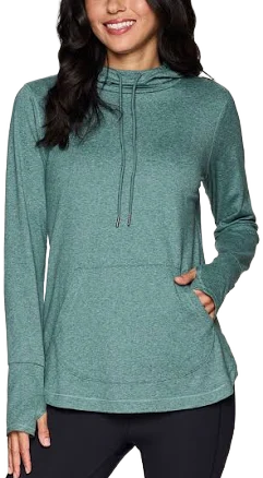 Rbx Active Women's Ultra Soft Lightweight Hoodie Tunic With Pocket