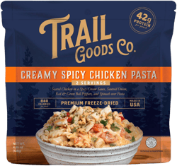 Trail Goods Co. Creamy Spicy Chicken Pasta