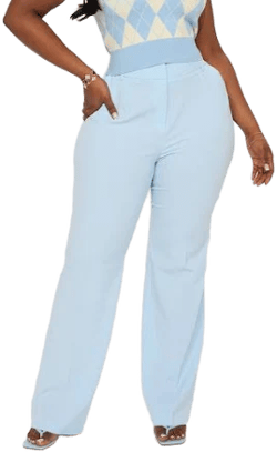 Fashion Nova Women's Tasha Dressy High Rise Pants