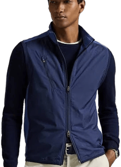 RLX Ralph Lauren Stretch Full Zip Vest Mens 785A