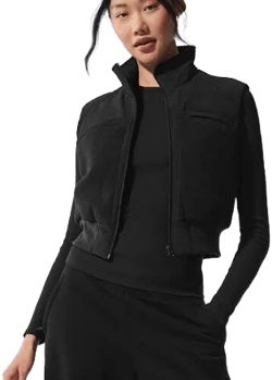 Alo Polar Fleece Wintry Mix Vest