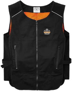 Chill-Its Lightweight Phase Change Cooling Vest with Packs