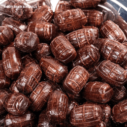 Howe Traditional Nostalgic Candies, Vintage Style Old Fashioned Candy Flavors, Root Beer Hard Candy Barrels, 16 Oz