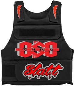 Custom Tactical Black Vest