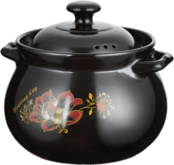 Casserole Dish Clay Pot with Lid,Chinese Ceramic Stockpot Stewpot Casserole Cooking Pot Heat Resistant Earthenware Pot Cookware for Cooking Hot Pot,5L