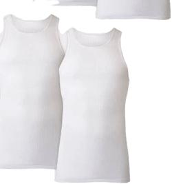 Hanes White Tank Top 5-Pack Man Ultimate Big Man Cool Undershirt Comfort