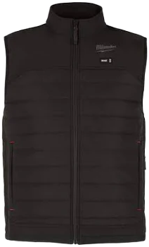 Milwaukee Men's M12 12V Lithium-Ion Cordless AXIS Black Heated Vest Kit Battery and Power Source w/ App Control