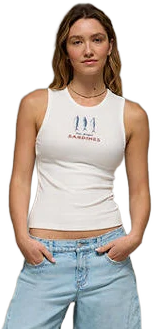 AE Boyfriend Food Graphic Tank Top