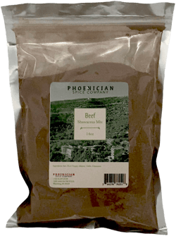 Beef Shawarma Spice Blend, Savory Mix of Salt, Black Pepper, Allspice, Garlic, Cinnamon