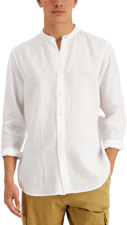 Club Room Men's Linen Shirt