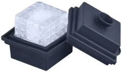 Large Square Ice Block Mold - Crystal Clear Silicone Ice Block Maker Tray for Whiskey, Cocktails & Beverages, Other
