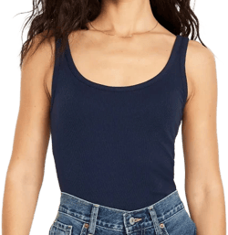 Old Navy Women's First-Layer Ribbed Scoop-Neck Tank Top