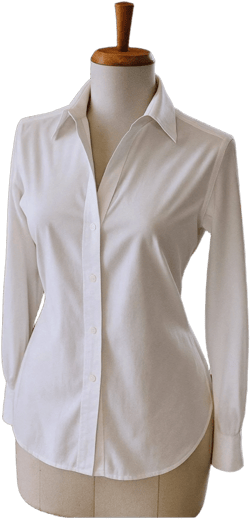 Preppy Minimalist Button-Up Shirt