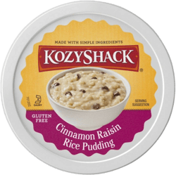 Kozy Shack Cinnamon Raisin Rice Pudding