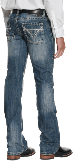 Rock & Roll Denim Men's Bootcut Pistol Jeans