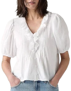 Levi's Giselle Ruffle Blouse Women's