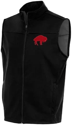 Antigua Men's Buffalo Bills Team Logo Throwback Links Golf Vest