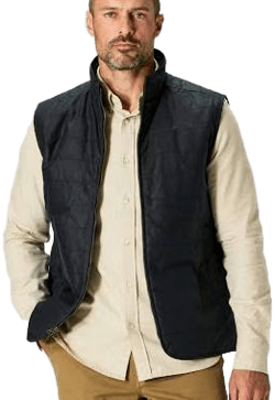 Flint and Tinder Men's York Quilted Waxed Vest