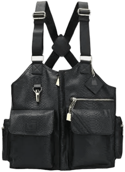 Tactical Leather Vest