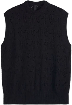 No Problemo Men's Alien-O Lace Knitted Vest