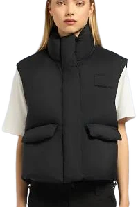 Moose Knuckles Women's Duvet Katrina Vest with Duck Down & Feather Insulation