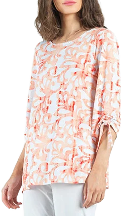 Damask Tunic Top