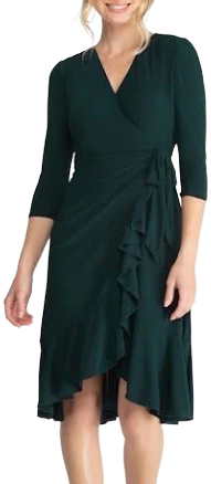 Kiyonna Women's Whimsy Wrap Dress