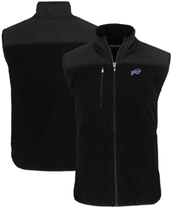 Cutter & Buck Men's Buffalo Bills Primary Mark Cascade Eco Sherpa Fleece