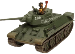 Flames of War T-34 obr 1942 at Noble Knight Games