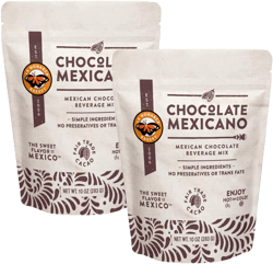 Mexican Hot Chocolate, 10 Ounce (Pack of 2), Authentic Mexican Style Hot Chocolate Mix with Organic Cacao Beans and Cinnamon by La Monarca Bakery