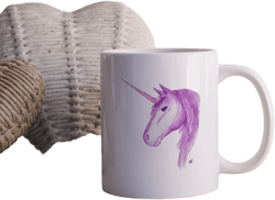 Watercolour unicorn | Ceramic mug