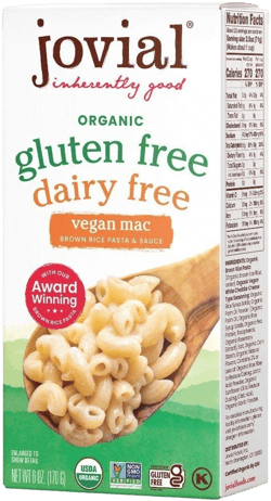 Jovial Vegan Mac GF 6oz