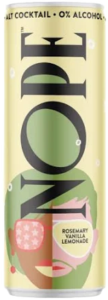 Rosemary Vanilla Lemonade Mocktail | NOPE Beverages 12-Pack