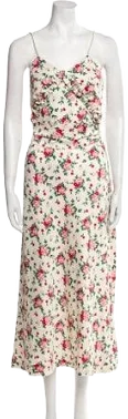 Vivetta Dresses Floral Print Midi Length Dress US2