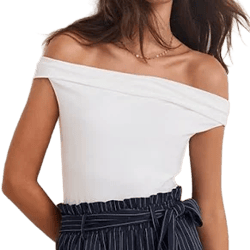 Francesca's Paula Off Shoulder Top