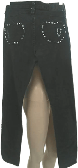 Apple Bottoms Studded Heart Skinny Jeans