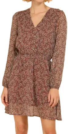 Delphine Floral Dress