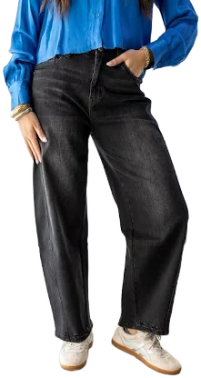 The Refinery Super High Barrel Jean