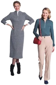 Burda Misses' Midi Dress and Top Sewing Pattern Packet