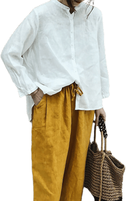 Women's Loose Casual Linen Shirt