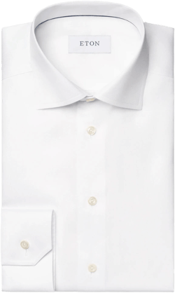 Eton Men's Slim Fit Twill Dress Shirt