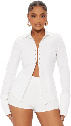 Fashion Nova Long Sleeve Blouse
